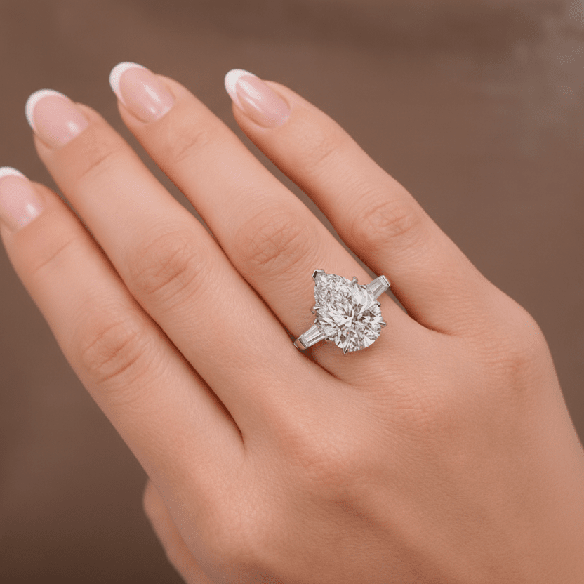 Lab Grown Diamond ENG10035~ Veronica