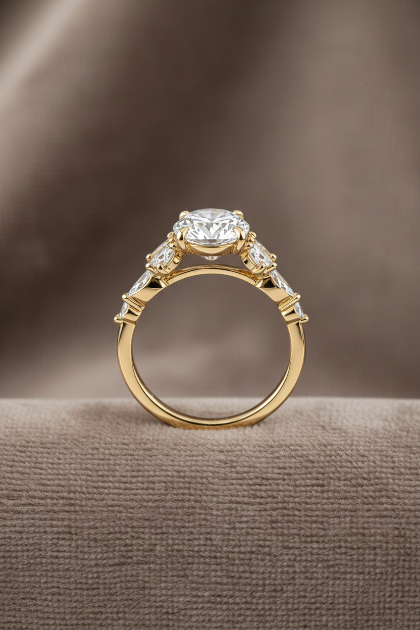 3.09 carat Lab Grown Diamond ENGR1117~ Nina