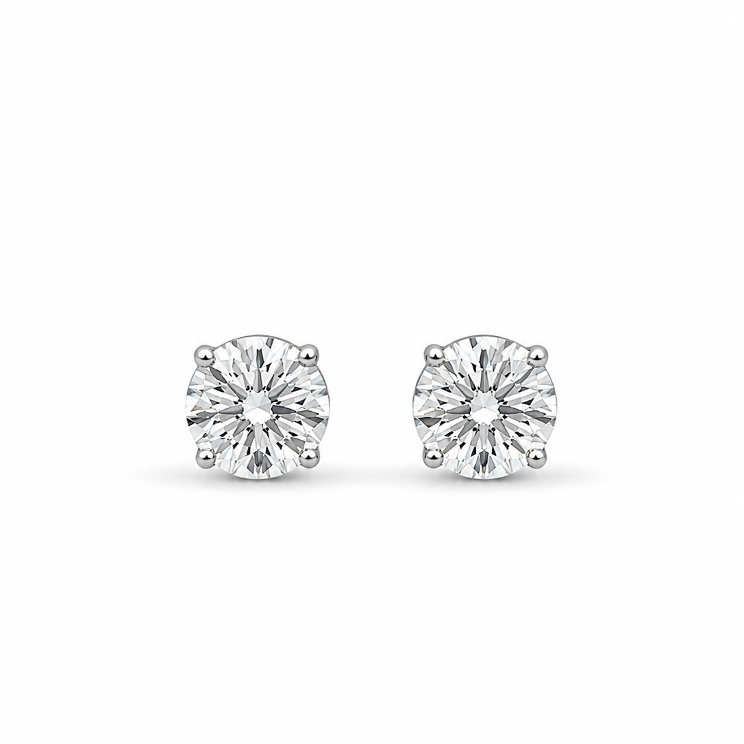 Lab Grown Diamond Studs EARR10317 ~ 3.16 carats