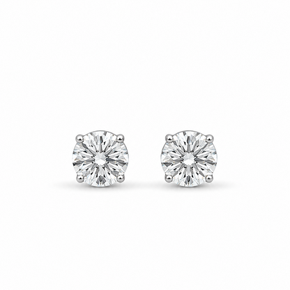 Lab Grown Diamond Studs EARR10317 ~ 3.16 carats