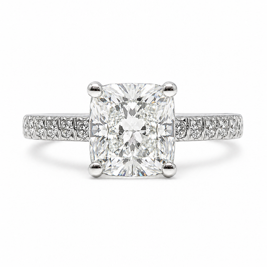 "ENGR02393" Solitaire Diamond Engagement Ring ENGR02393
