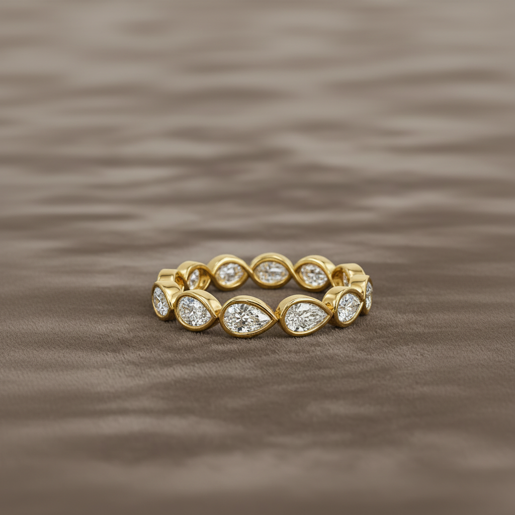 Lab Grown Diamond Eternity Band 9297939~ 2.03 carats 14K Yellow Gold