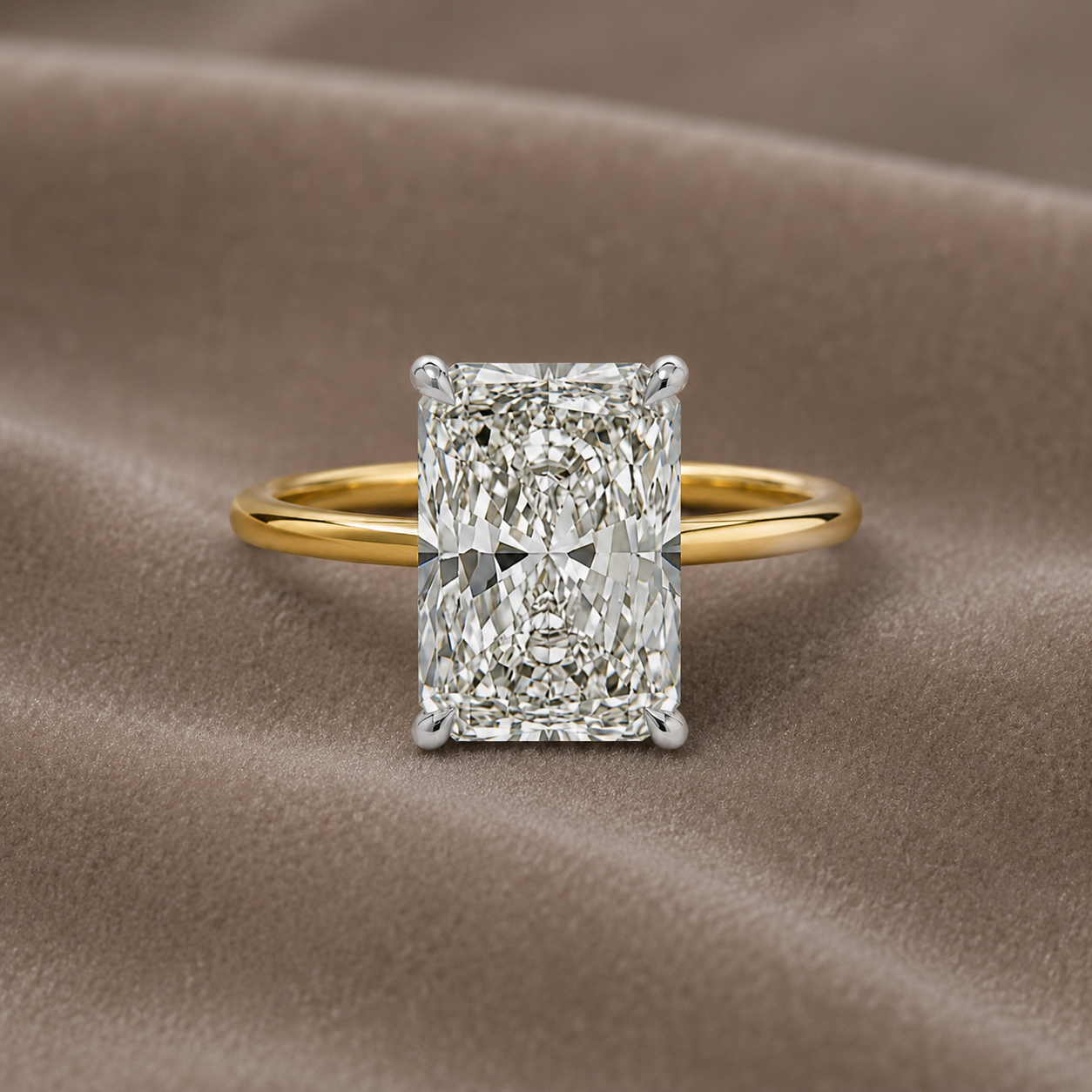 3.02 carats Lab Grown Diamond ENG10028~ Ella