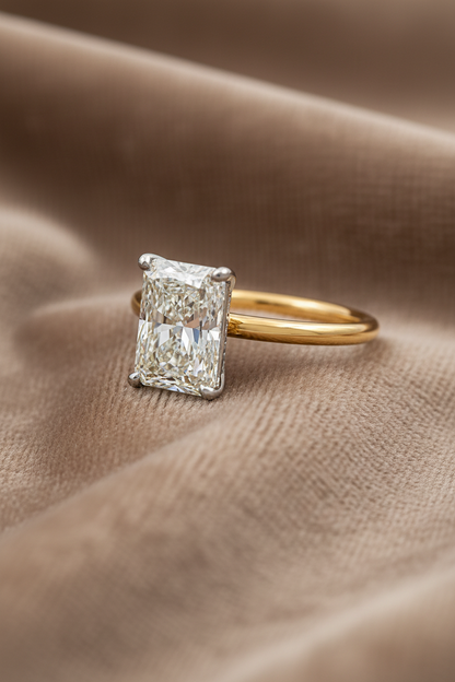 3.02 carats Lab Grown Diamond ENG10028~ Ella