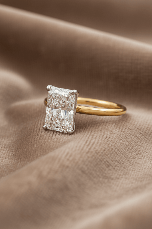 3.02 carats Lab Grown Diamond ENG10028~ Ella