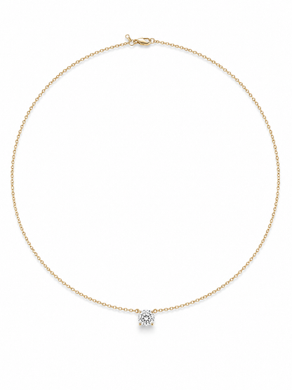 Lab Grown Diamond NECK1032~Soliataire Round Cut
