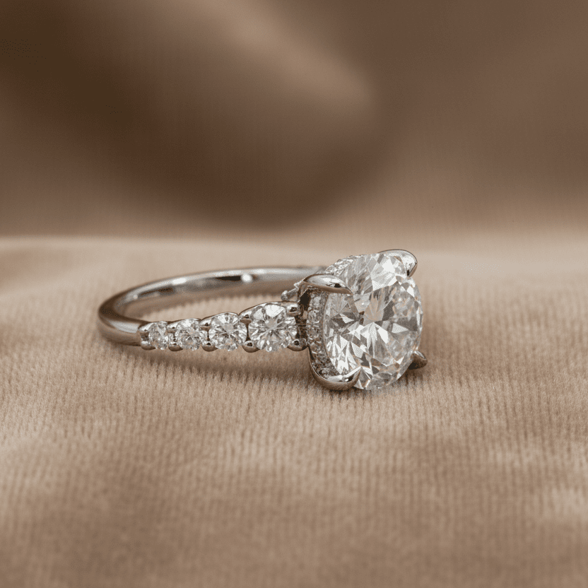 Lab Grown Diamond ENG10032~ Blair