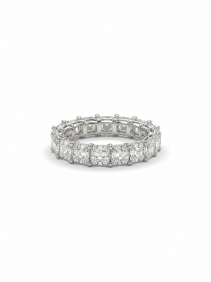 5.16 carats Lab Grown Diamonds 9147150 ~ Cushion Cut Eternity Band