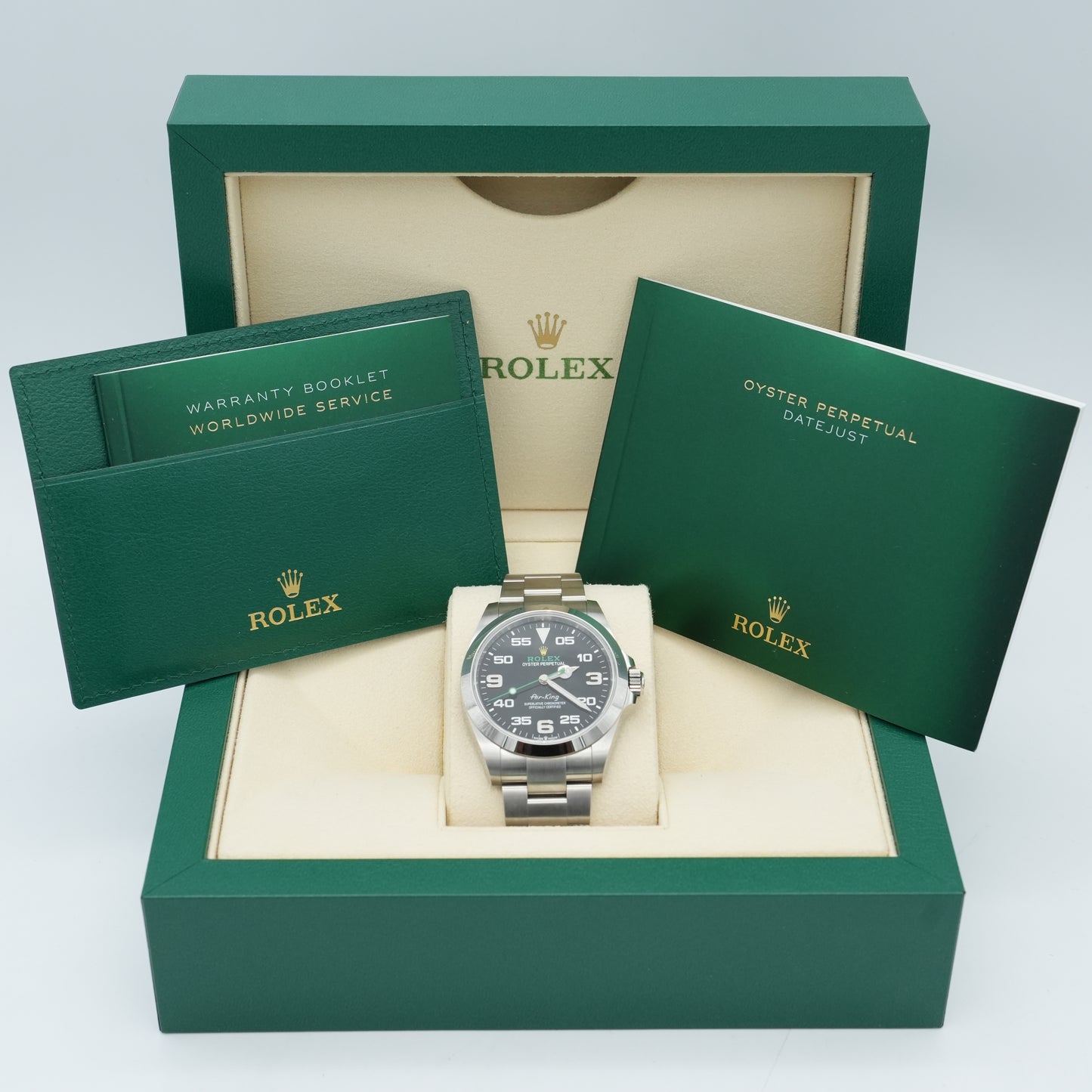 Rolex Air King 126900 40mm Black Dial