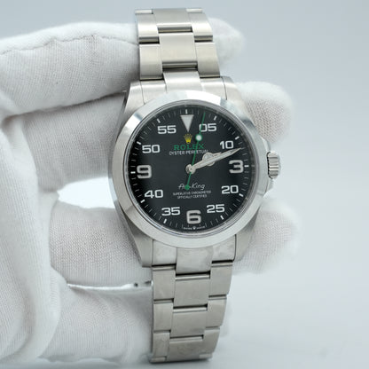 Rolex Air King 126900 40mm Black Dial