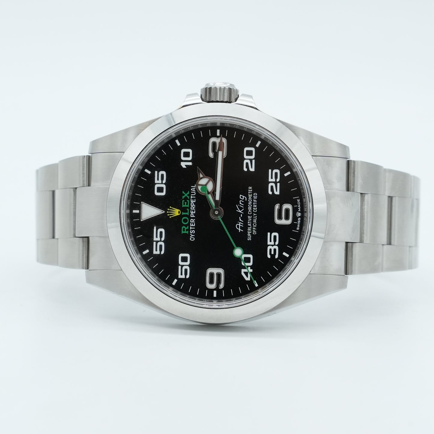 Rolex Air King 126900 40mm Black Dial