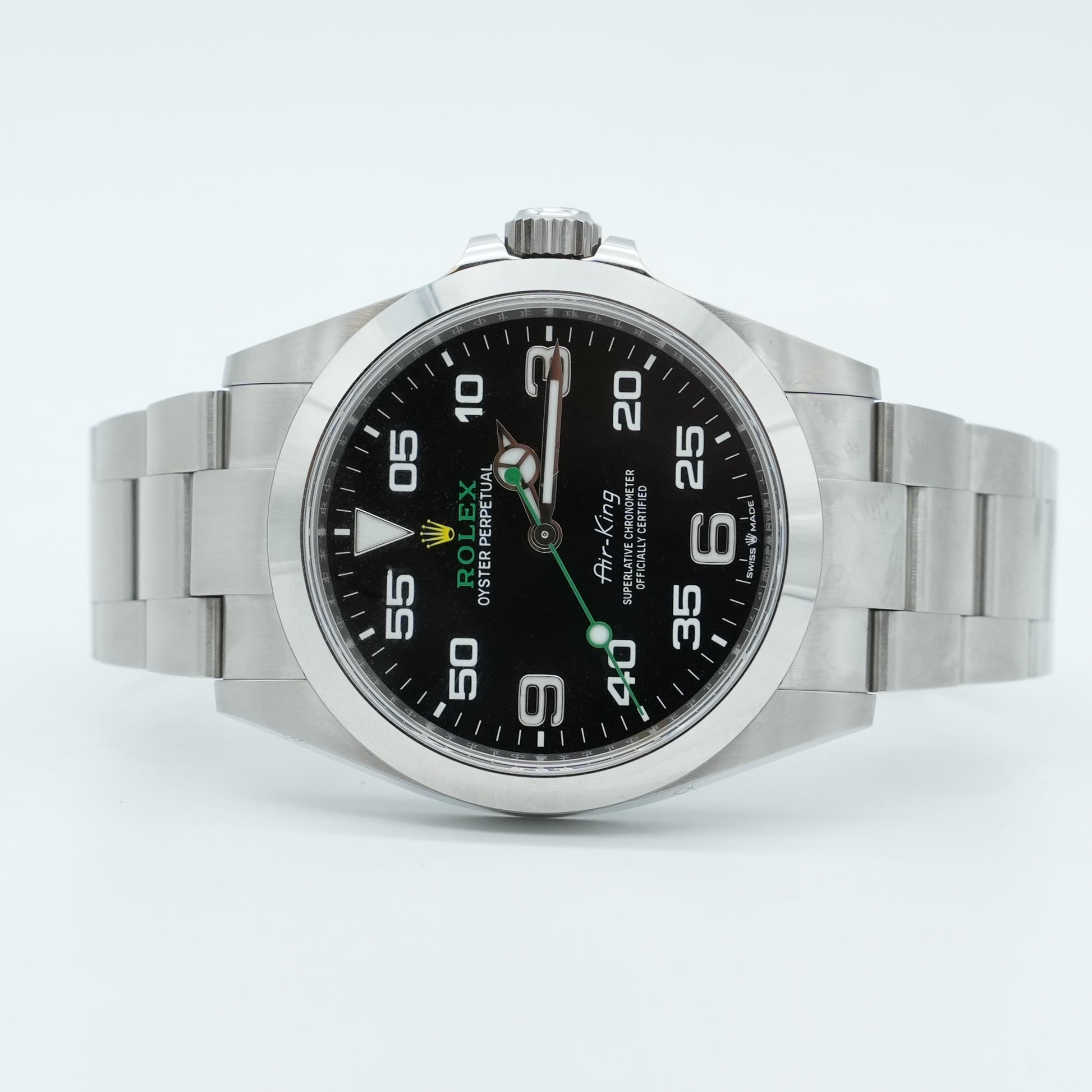 Rolex Air King 126900 40mm Black Dial