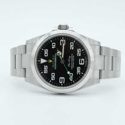 Rolex Air King 126900 40mm Black Dial