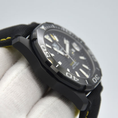 Tag Heuer Aquaracer 41mm Black Dial Mens Watch WAY218A.FC6362