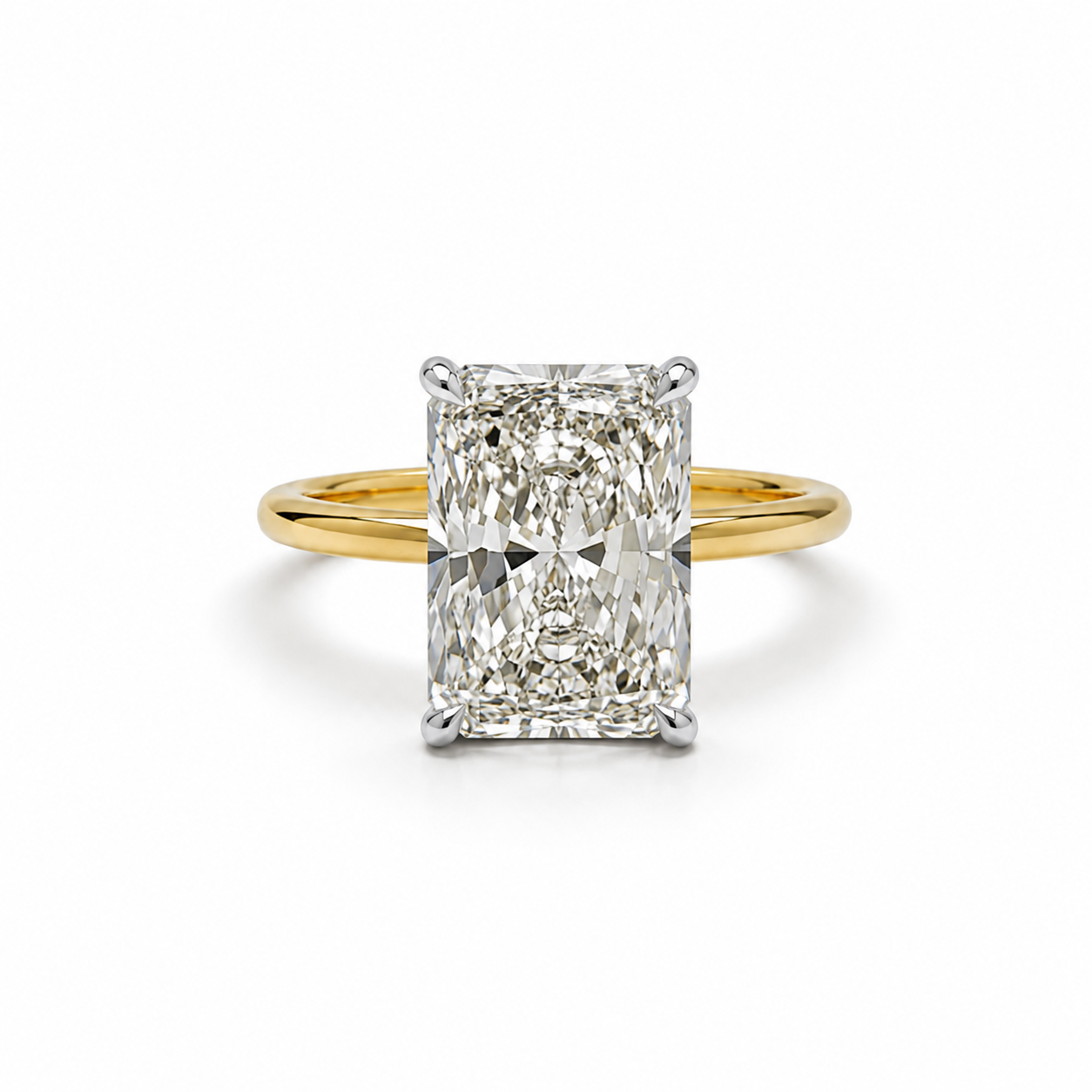 3.02 carats Lab Grown Diamond ENG10028~ Ella