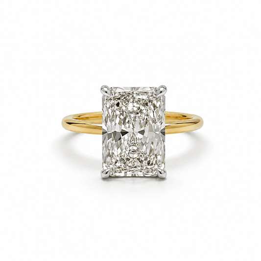 3.02 carats Lab Grown Diamond ENG10028~ Ella