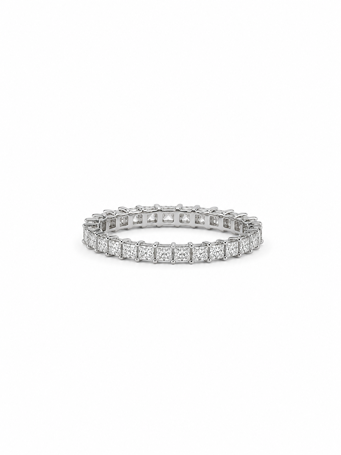 Lab Grown Diamond 9174946 ~ Princess Cut Eternity Band
