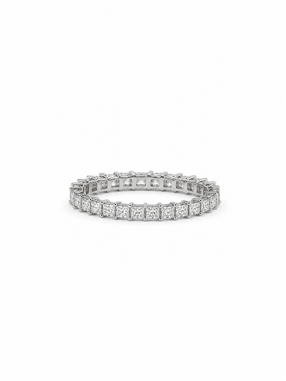 Lab Grown Diamond 9174946 ~ Princess Cut Eternity Band