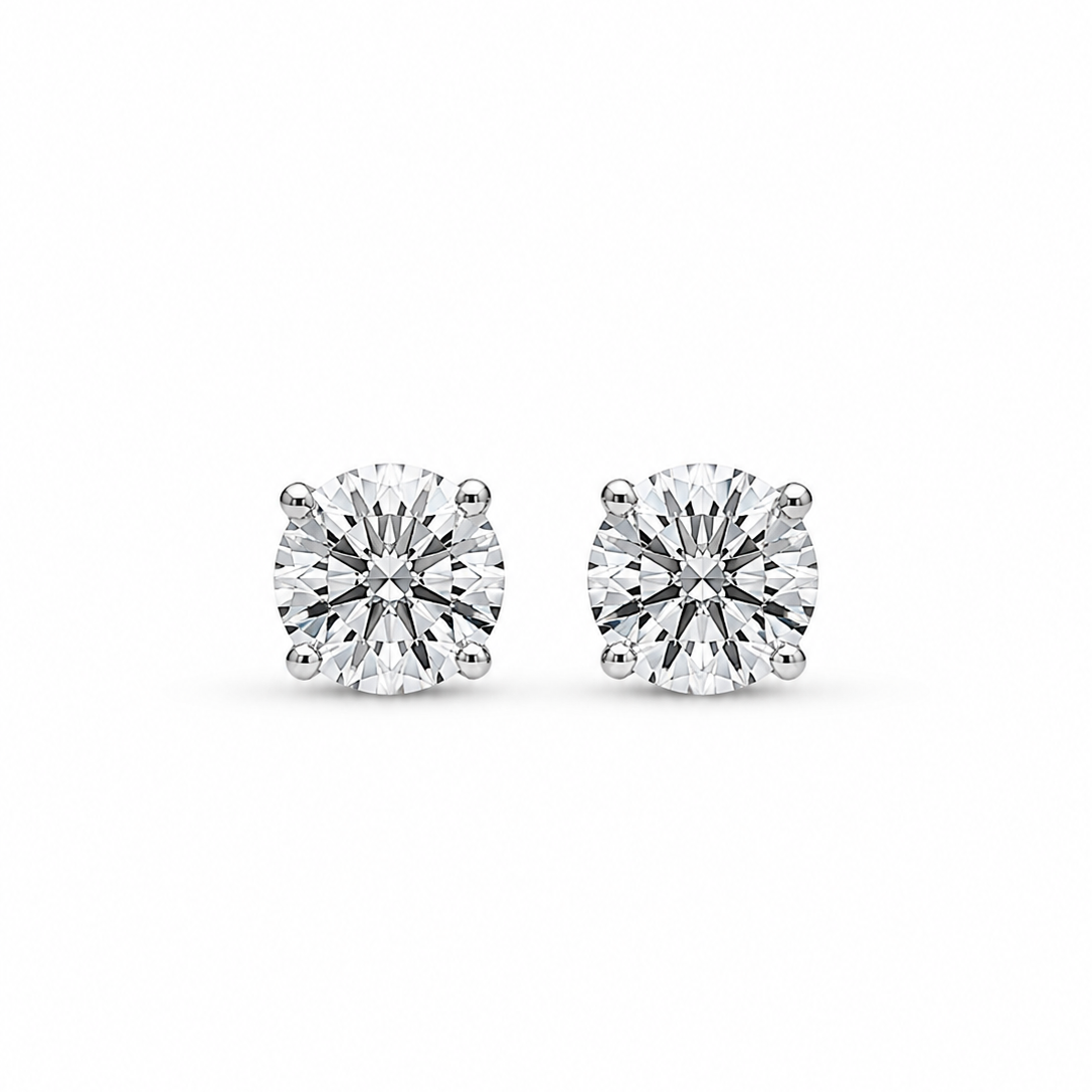 Lab Grown Diamond Studs EARR10305~ 8.11 carats
