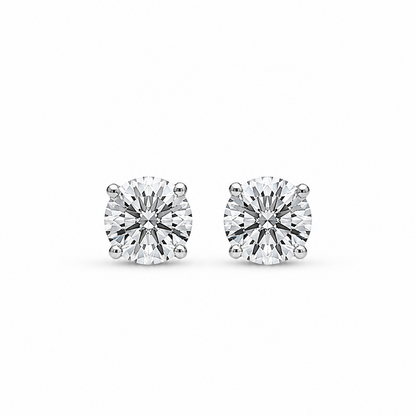Lab Grown Diamond Studs EARR10305~ 8.11 carats