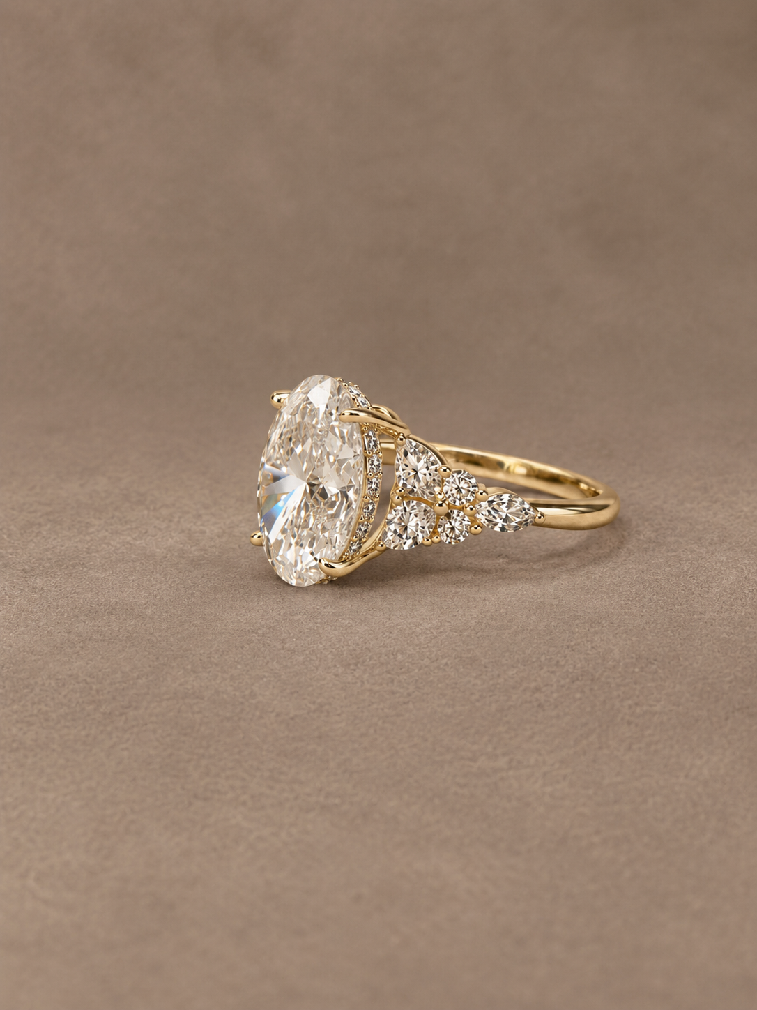 3.02 carats Lab Grown Diamond ENG10045~ Estelle