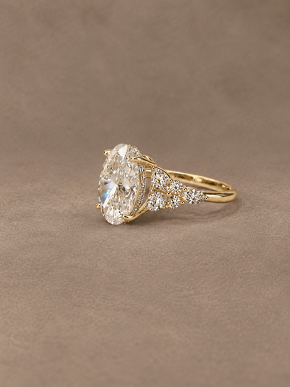 3.02 carats Lab Grown Diamond ENG10045~ Estelle