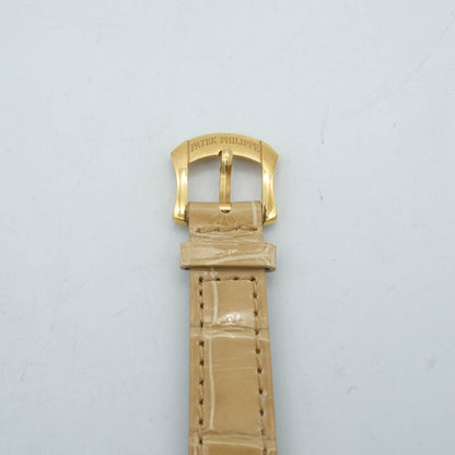 PATEK PHILIPPE 18K Yellow Gold 28mm Calatrava 4905J ladies manual winding