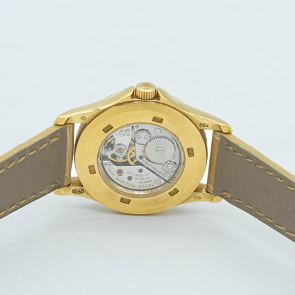PATEK PHILIPPE 18K Yellow Gold 28mm Calatrava 4905J ladies manual winding