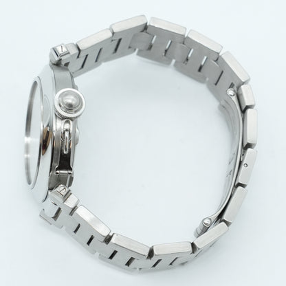 Cartier Pasha C Silver Unisex Watch Ref. W31010M7 Steel 35mm