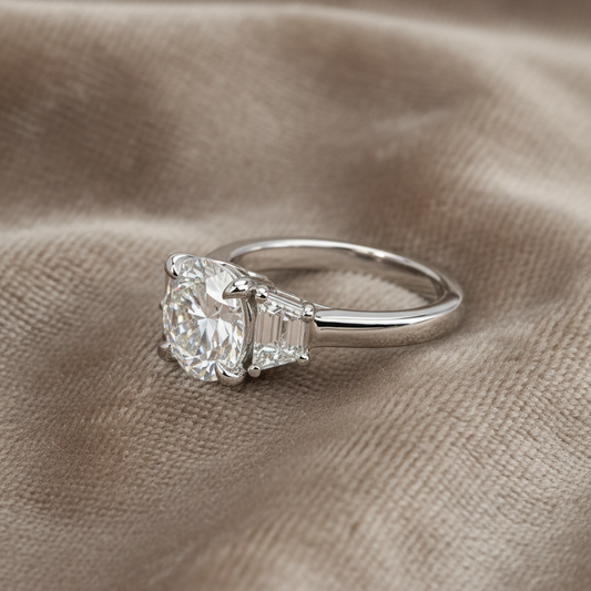 Lab Grown Diamond ENGR1114~ Darcy 2.05 carats Platinum