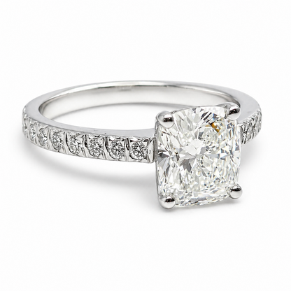 "ENGR02393" Solitaire Diamond Engagement Ring ENGR02393