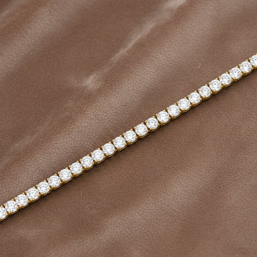 Lab Grown Diamond BRAC10237~4.70 carat Tennis Bracelet