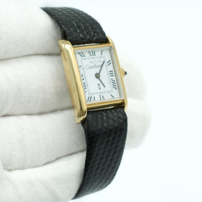 Cartier Tank Must de Vermeil Yellow Gold