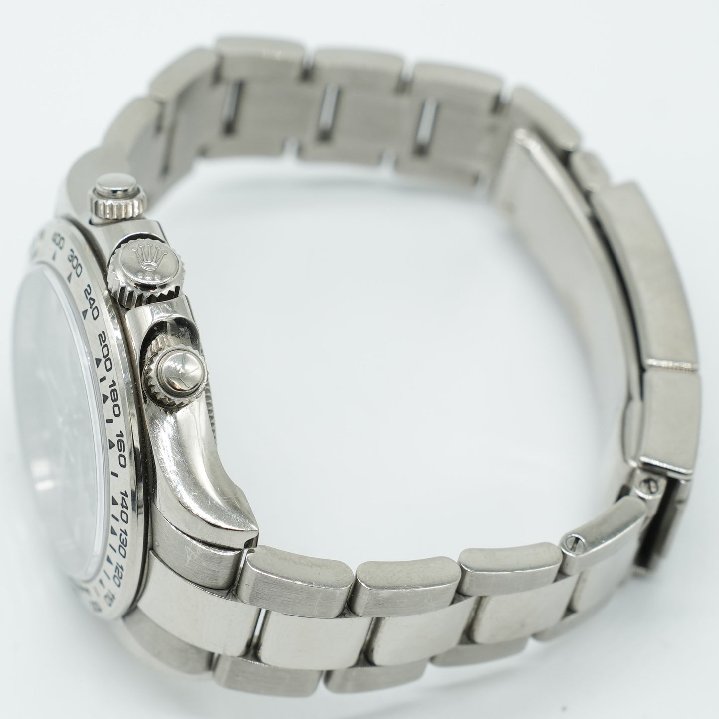 Rolex Cosmograph Daytona 40mm White Gold Silver Dial 116509