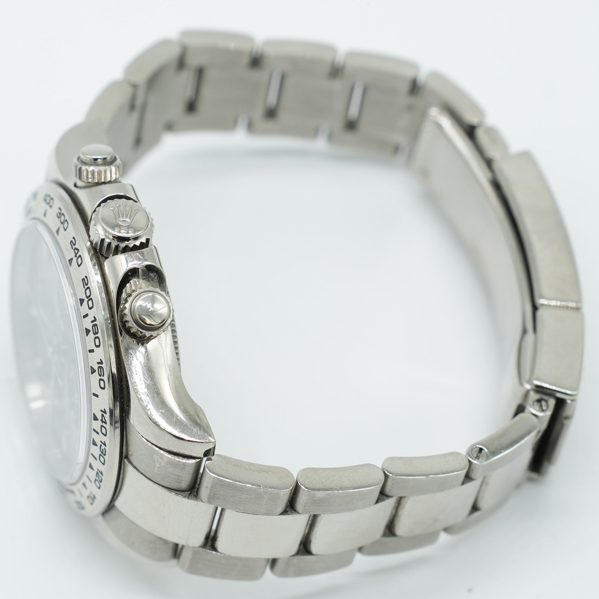 Rolex Cosmograph Daytona 40mm White Gold Silver Dial 116509