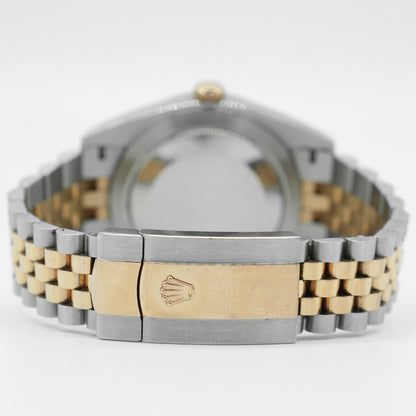 Rolex Datejust 41mm Wimbledon Dial 126333 Two Tone Yellow Gold/Steel