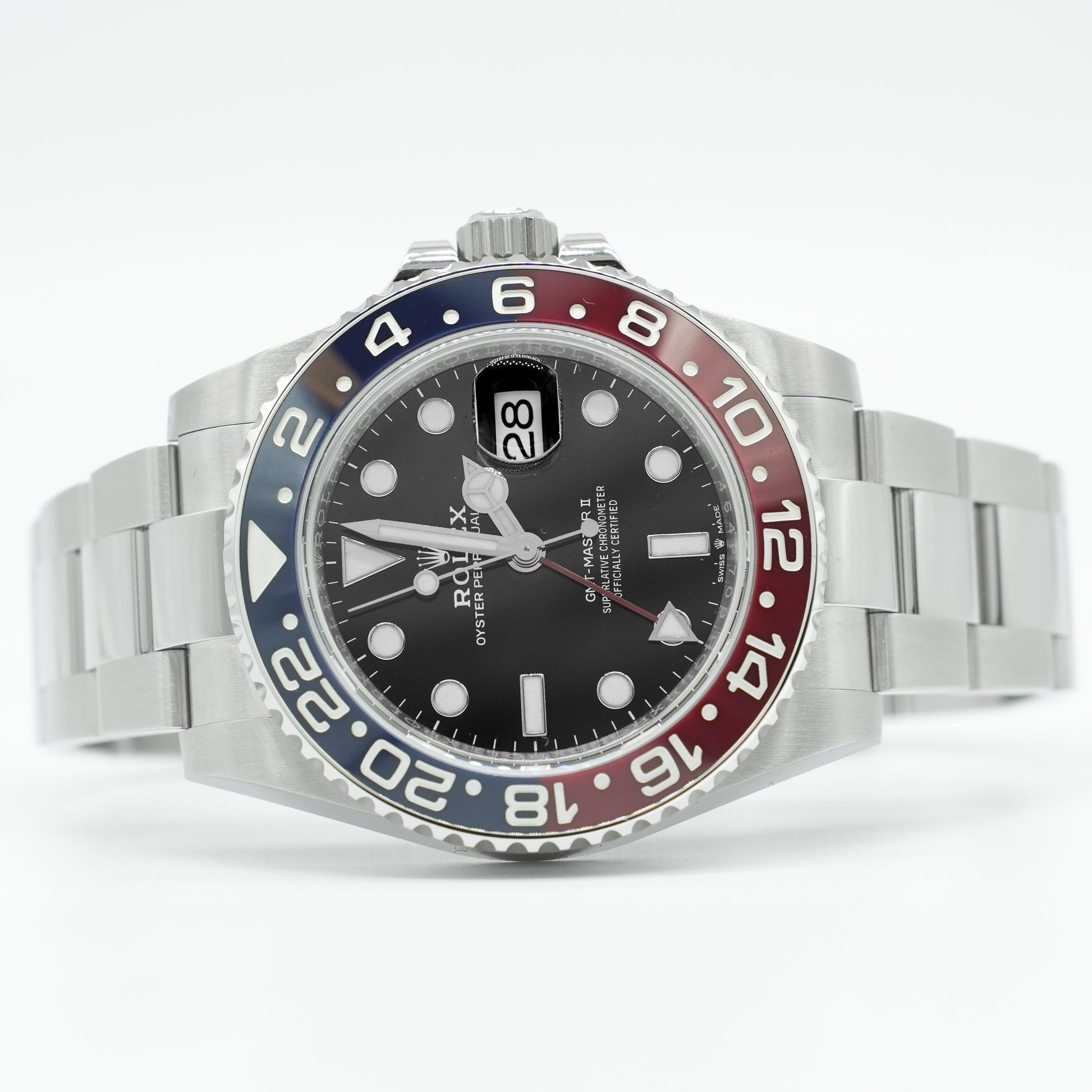 Rolex GMT-Master II 'PEPSI' BLACK Stainless Steel 40mm 126710BLRO