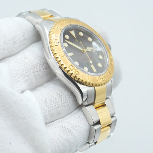 Rolex Yacht Master 40mm 16623 Tahitian MOP Steel/Gold