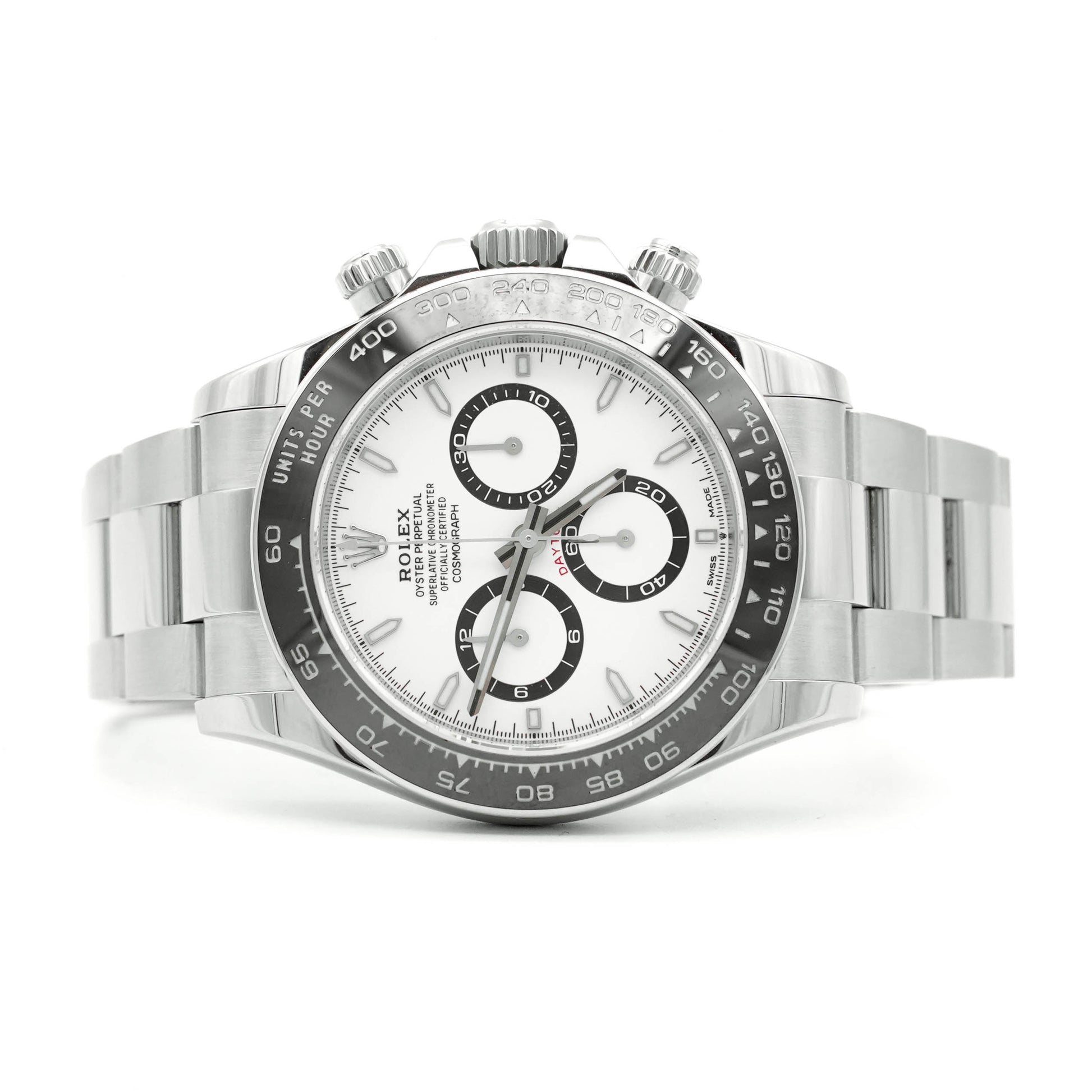 Rolex Cosmograph Daytona 126500LN Panda White Dial