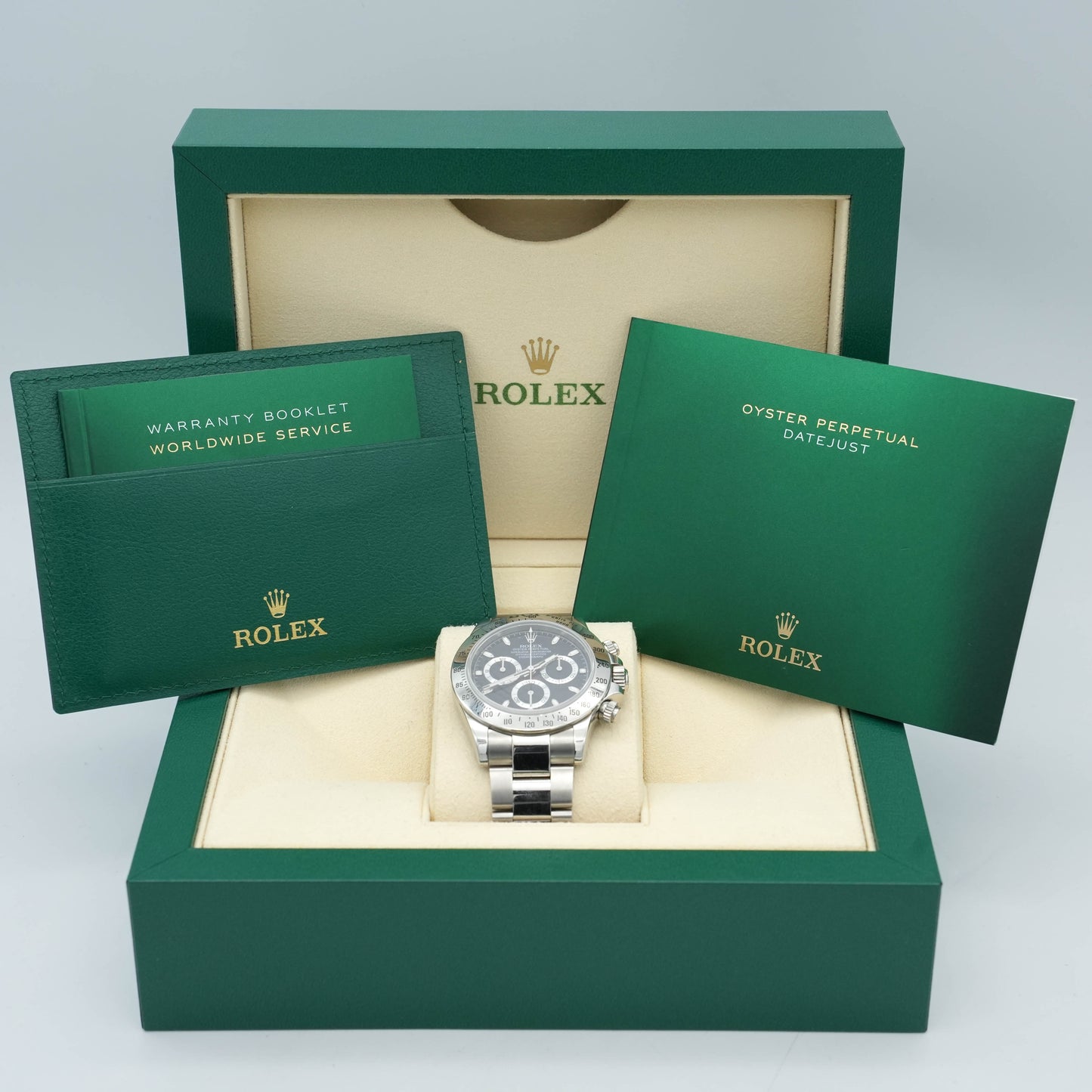 Rolex Daytona Cosmograph 116520 40mm Black Dial G Serial