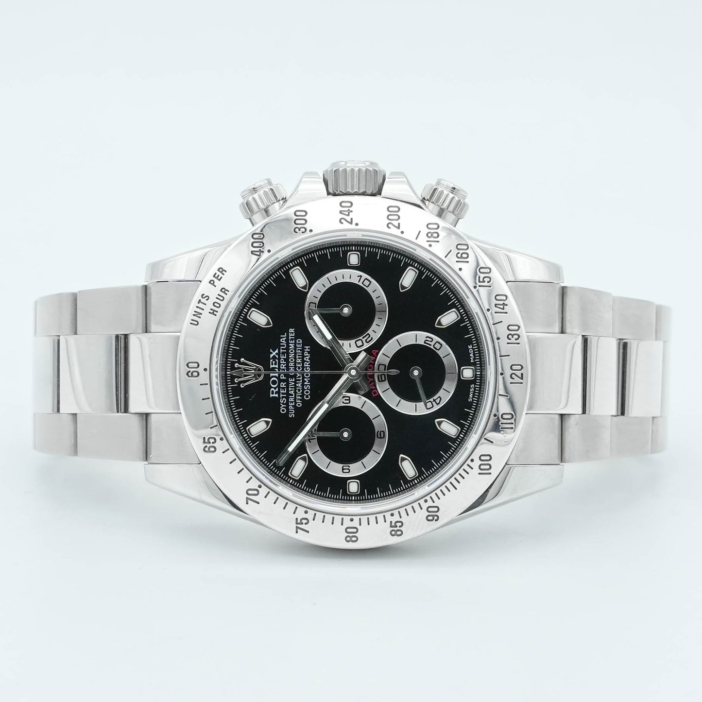 Rolex Daytona Cosmograph 116520 40mm Black Dial G Serial