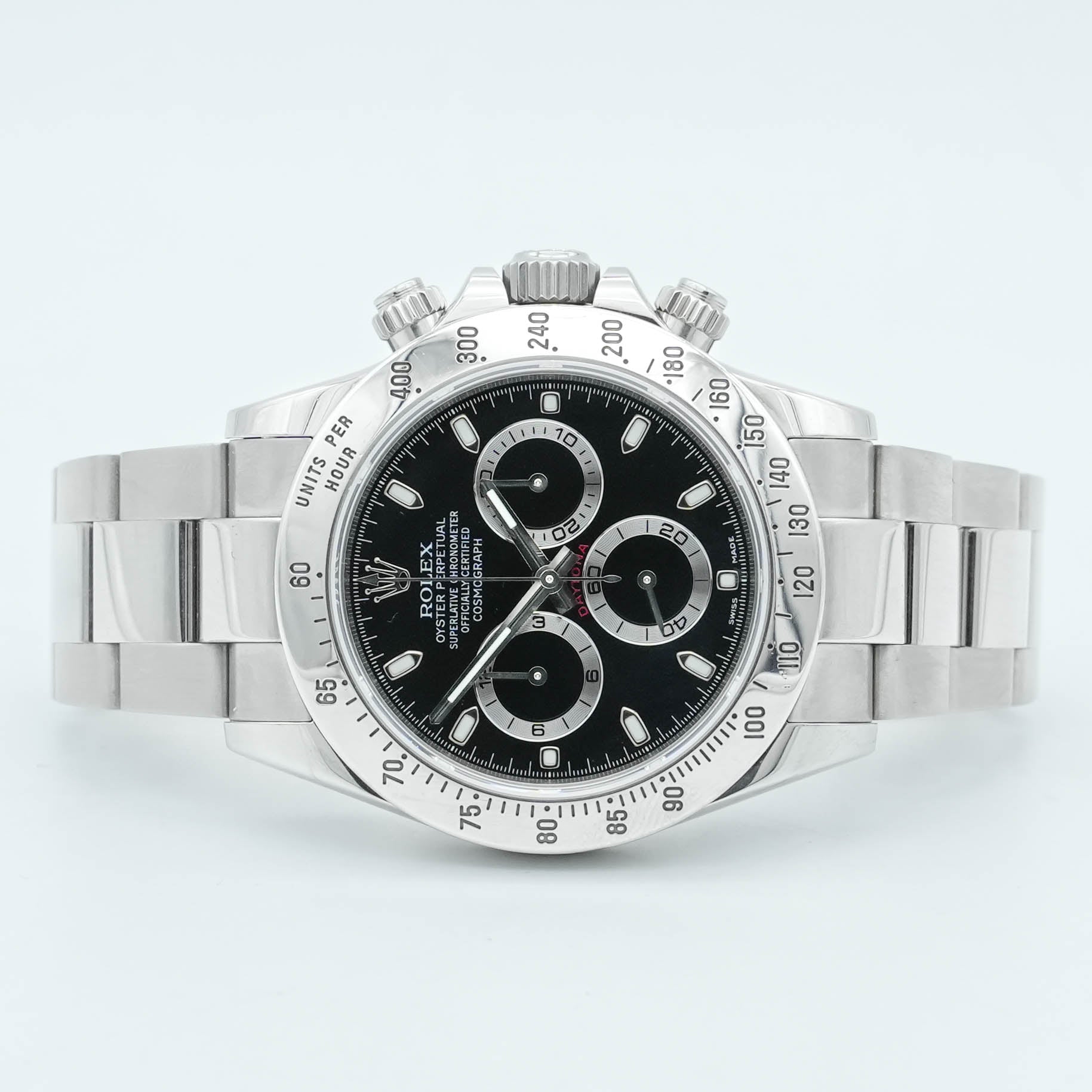 Rolex Daytona Cosmograph 116520 40mm Black Dial G Serial