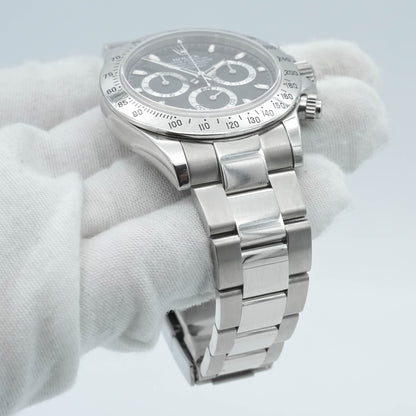 Rolex Daytona Cosmograph 116520 40mm Black Dial G Serial