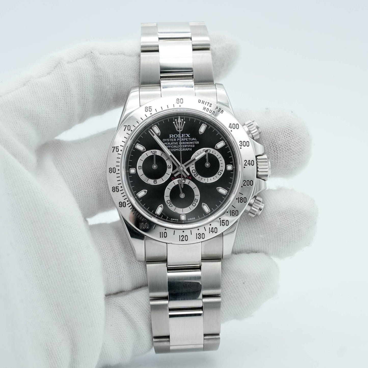 Rolex Daytona Cosmograph 116520 40mm Black Dial G Serial