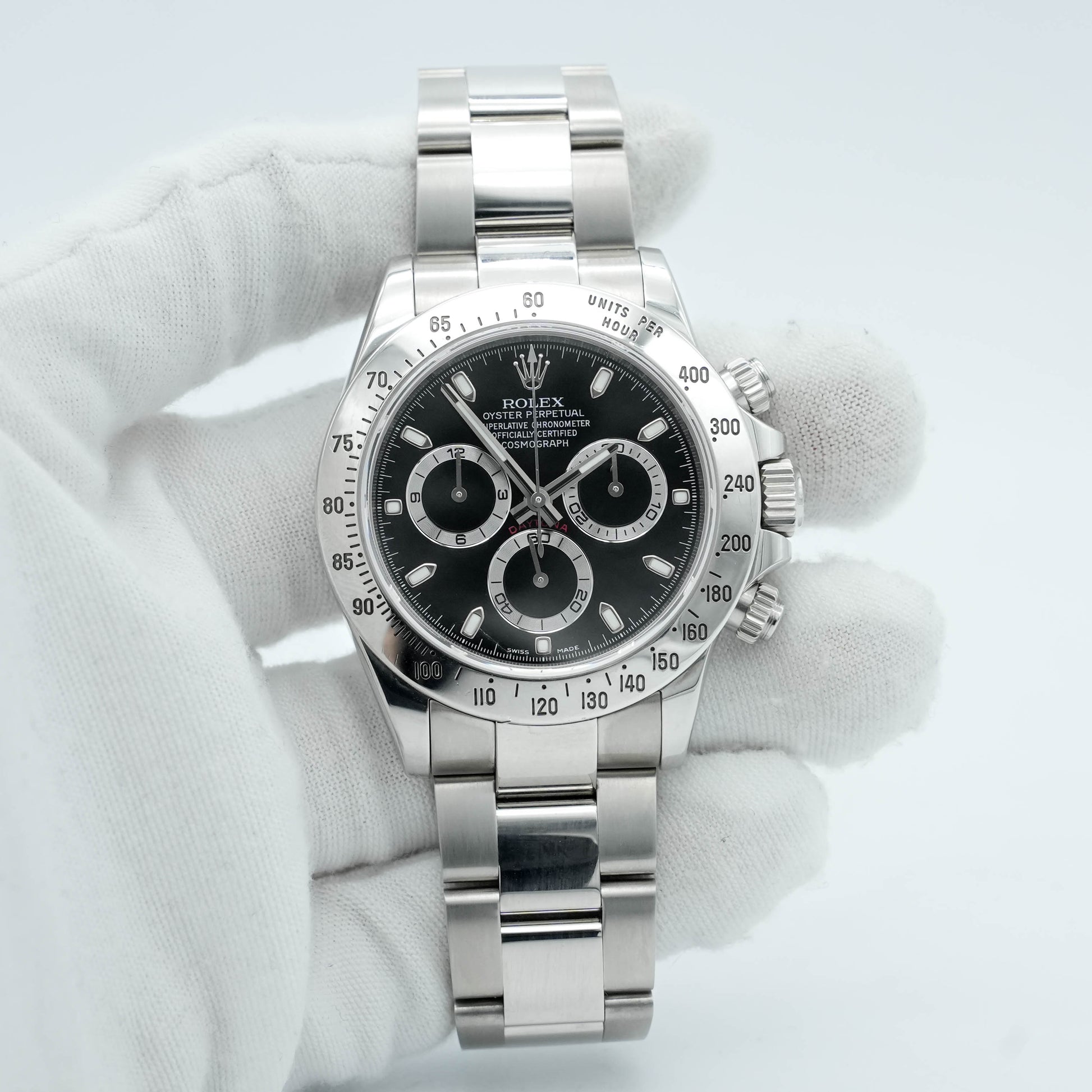 Rolex Daytona Cosmograph 116520 40mm Black Dial G Serial