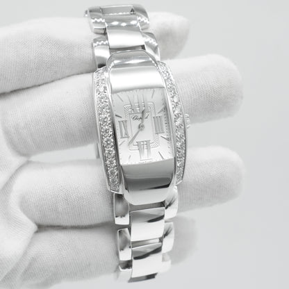 Chopard La Strada 419398-1001 18k White Gold 26mm
