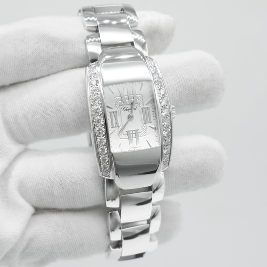 Chopard La Strada 419398-1001 18k White Gold 26mm