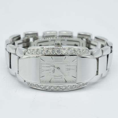 Chopard La Strada 419398-1001 18k White Gold 26mm