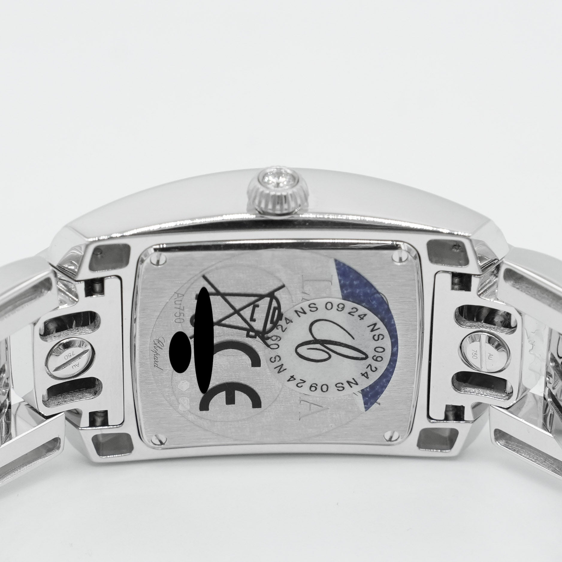 Chopard La Strada 419398-1001 18k White Gold 26mm