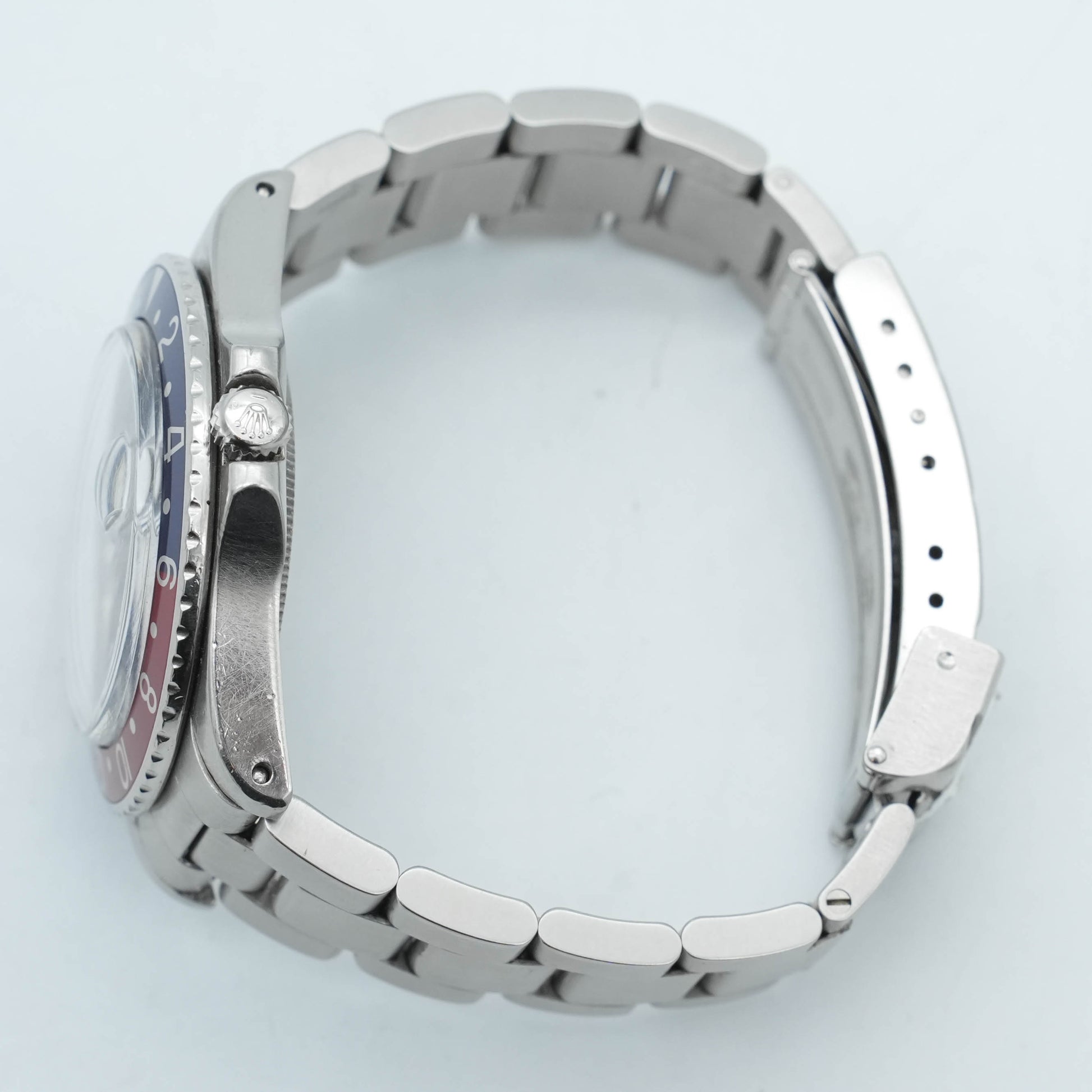 Rolex GMT Master 1675 Stainless Steel Pepsi Bezel 40mm